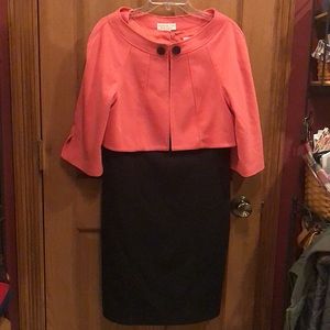 Jackie Jon Dress with Jacket Vintage Jackie O look